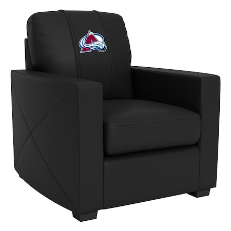 Dreamseat Silver Club Chair with Colorado Avalanche Logo XZ7759002CHCDBK-PSNHL40070